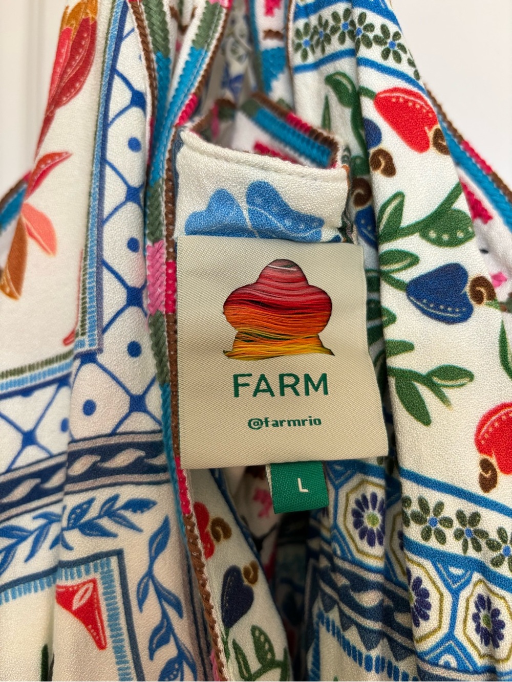 Farm Rio Embroidered Mini Dress - Picture 5 of 5